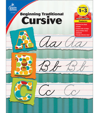 Beginning Traditional Cursive Workbook Grade 1-3