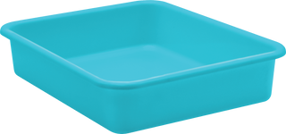 Teal Large Plastic Letter Tray (14.0 x 11.5 x 3.0)