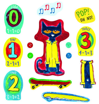 Pete the Cat and His Four Groovy Buttons™ Felt Set