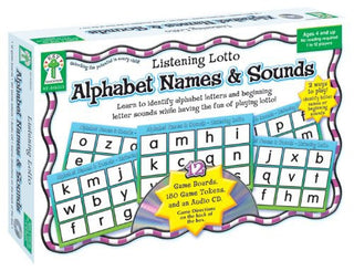 Listening Lotto Game: Alphabet Names & Sounds(DISC)