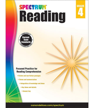 Spectrum® Reading Workbook - Grade 4