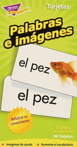 Skill Drill Flash Cards - Picture Words/Palabras e imágenes