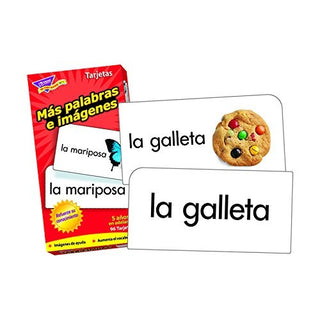 Skill Drill Flash Cards - More Picture Words/Más palabras e imágenes
