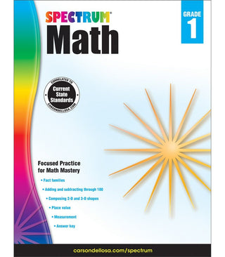 Spectrum® Math Workbooks - Grade 1