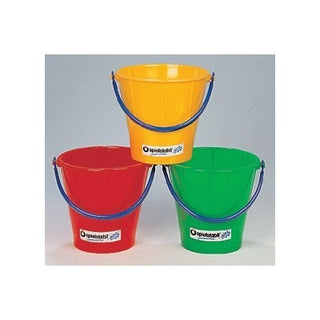 Large Super Heavy Duty Sand Tools - Sand Pail, Set of 6