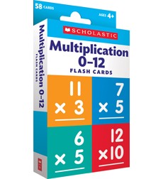 Multiplication Flash Cards (0-12)