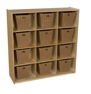 Cubby Storage with Medium Baskets