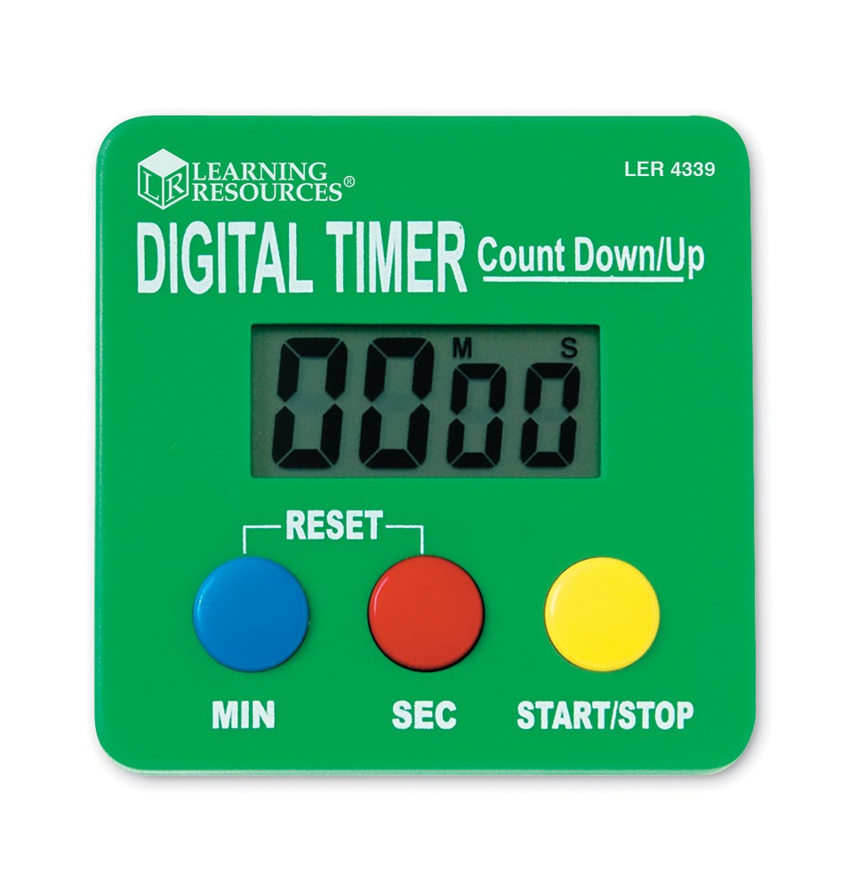 Digital Timer, Count Down/Up – CM School Supply