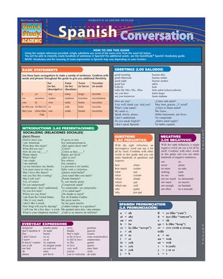 QuickStudy: Spanish Conversation