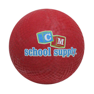 8.5" Colored Playground Ball (Red)
