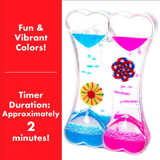Sense & Grow Duo Hypnotic Liquid Timer for Kids
