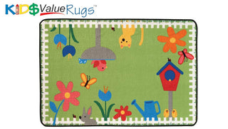 KID$ Value Rugs‚, Garden Time, 3' x 4'6"