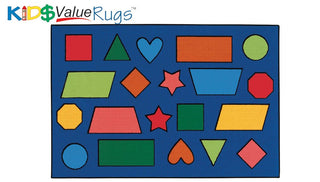 Color Shapes Value Rug (4' x 6')
