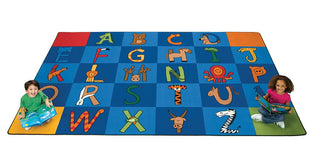 A to Z Animals! Rug (7'6" x 12' Rectangle)
