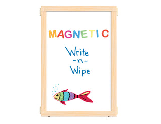 KYDZ Suite¨ Panel - A-height - 24" Wide - Magnetic Write-n-Wipe
