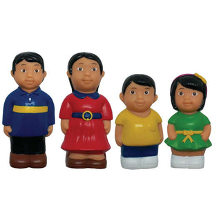 Multicultural Play Figures Asian Family
