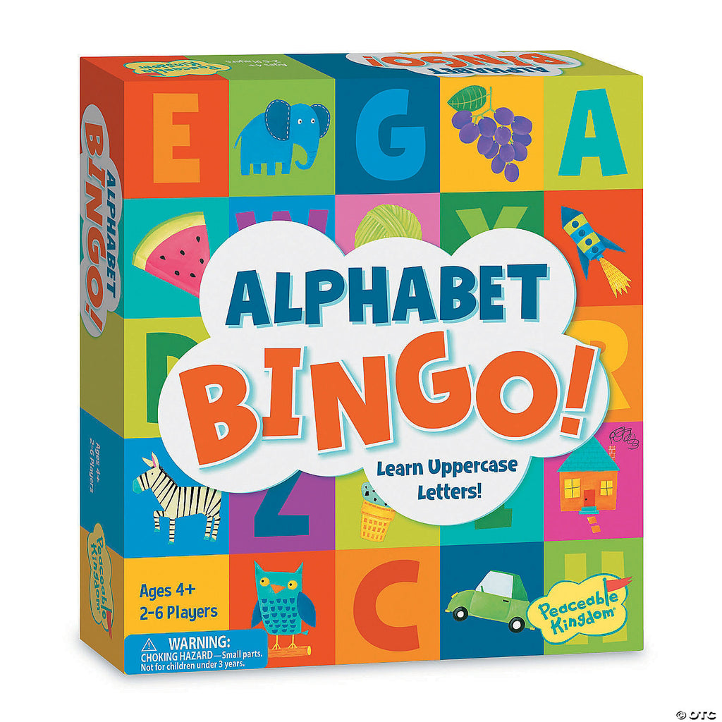 Alphabet Bingo Board Game – CM School Supply