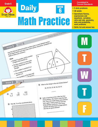 Daily Math Practice - Grades 6+