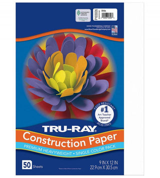 TRU-RAY Premium Sulphite Construction Paper (50 Sheets)