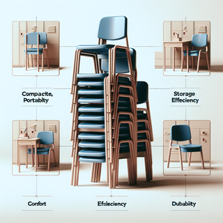 Top 10 Benefits of Four-Leg Stack Chairs in Schools