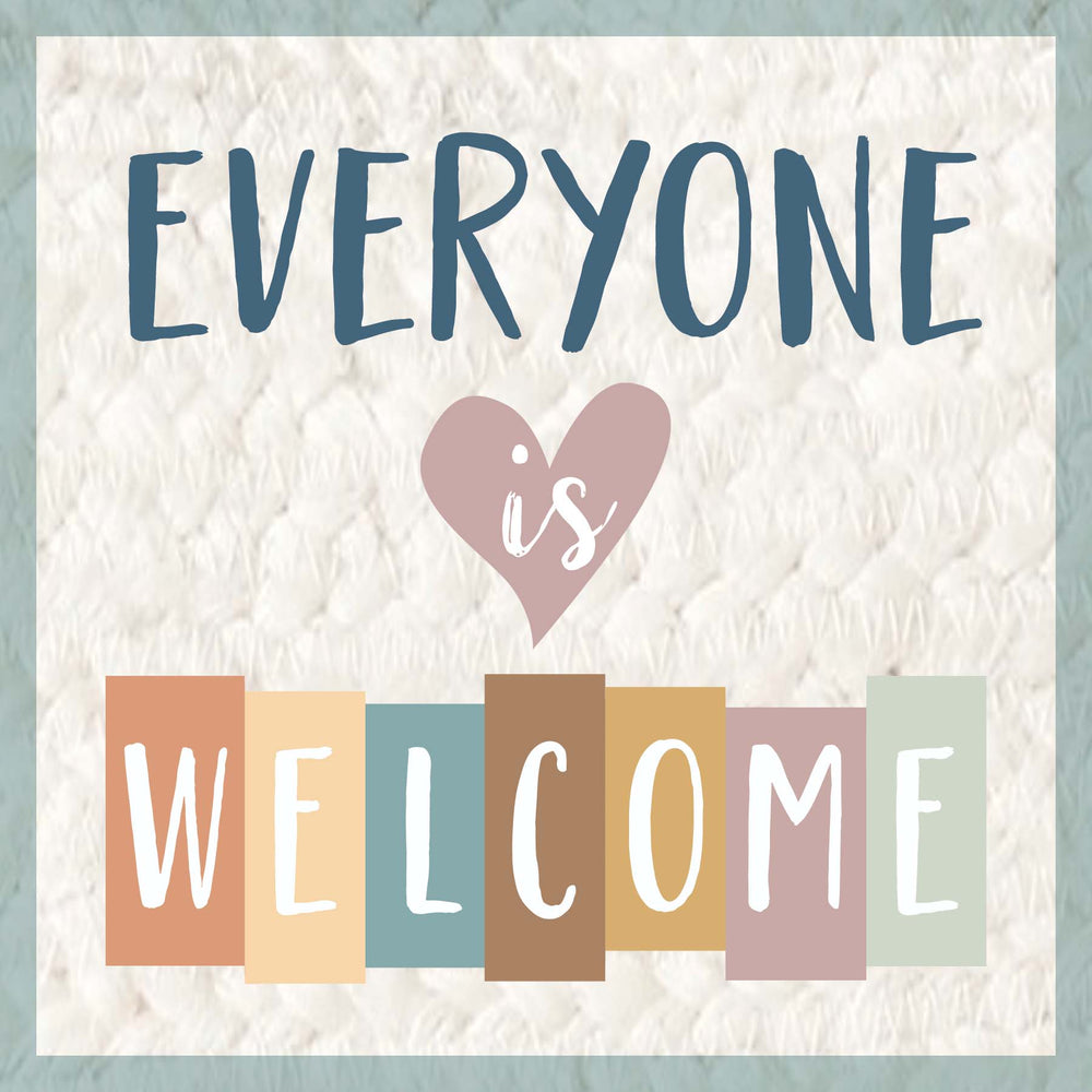 A coordinated classroom décor collection