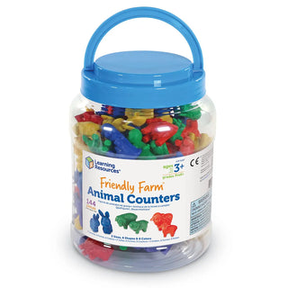 Friendly Farm® Animal Counters (Set of 144)