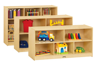 Jonti-Craft Super-Sized Single Mobile Storage Unit - 18 inch Deep