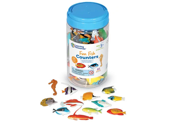 Fun Fish Counters - 165-040 – CM School Supply