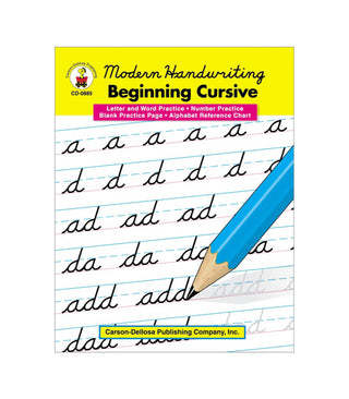 Modern Handwriting: Beginning Cursive Resource Book Grade 1-3
