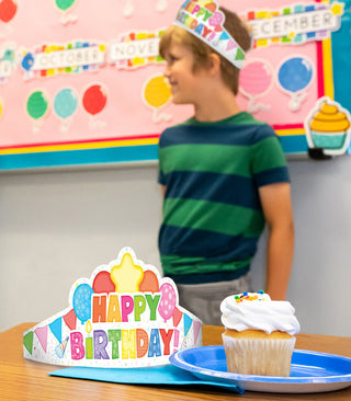 Classroom Happy Birthday Crowns