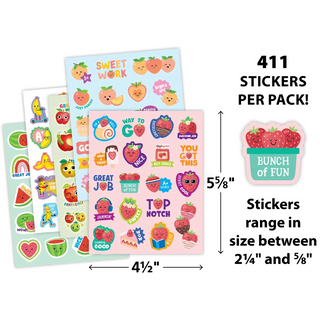Fruit Pop Smelly Stickers Variety Pack
