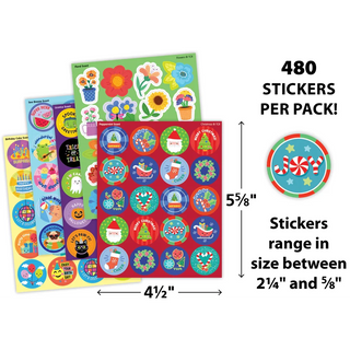 Seasons & Holidays Smelly Stickers Variety Pack