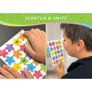 Colorful Star Smiles Smelly Stickers Variety Pack