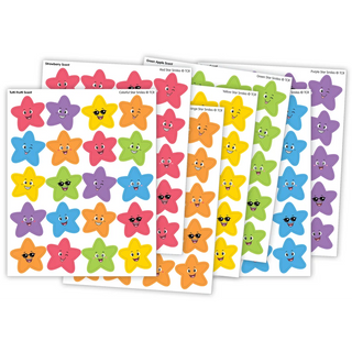 Colorful Star Smiles Smelly Stickers Variety Pack