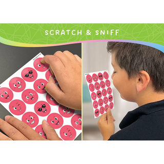 Smiles and Stars Smelly Stickers Variety Pack