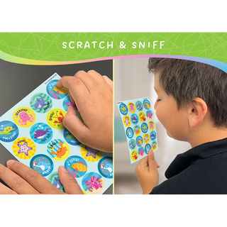 Positive Words Smelly Stickers Variety Pack