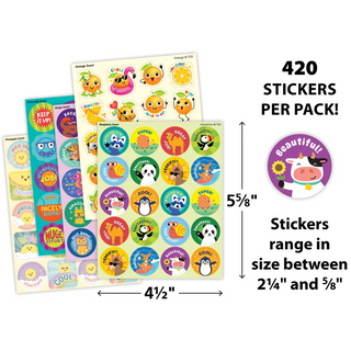 Motivational Smelly Stickers Variety Pack