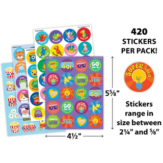 Pep Talk Smelly Stickers Variety Pack