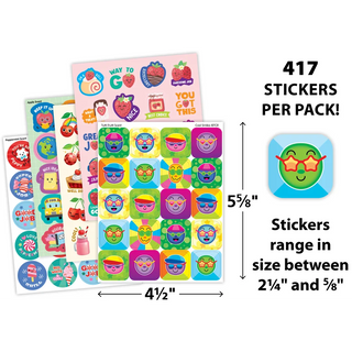 Sweet Scents Smelly Stickers Variety Pack