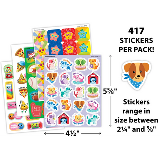 Kids Choice Smelly Stickers Variety Pack