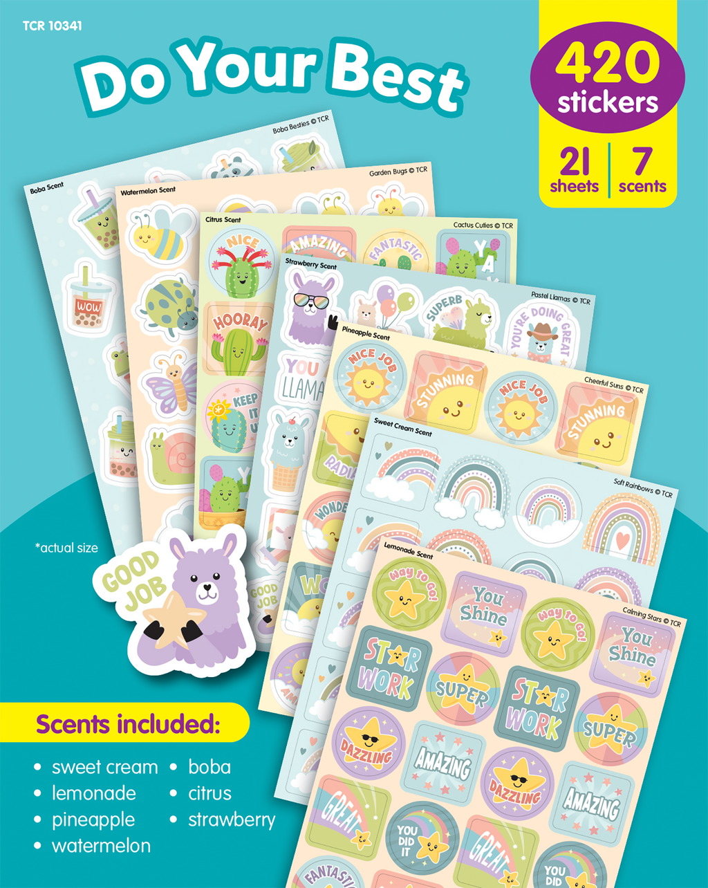 Do Your Best Smelly Stickers Variety Pack – CM School Supply