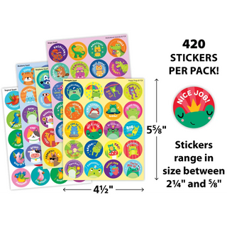 Animal Friends Smelly Stickers Variety Pack