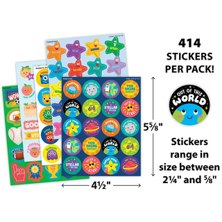 Great Job Smelly Stickers Variety Pack