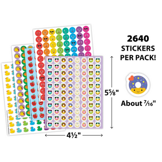 Awesome Assortment Mini Stickers Variety Pack