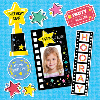 Star Bright Happy Birthday Mini Bulletin Board