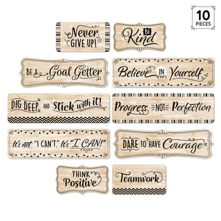 Core Decor Mindset Matters Headlines Mini Bulletin Board