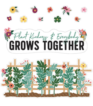 Plant Kindness & Everybody Grows Together Bulletin Board Set