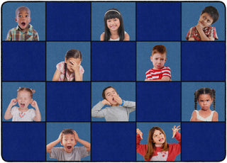 Social Emotional Seating Rug Primary 7'6" x 12'