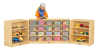 Jonti-Craft 20 Cubbie-Tray Triple Fold-n-Lock