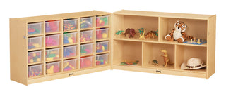Jonti-Craft 20 Cubbie-Tray Fold-n-Lock